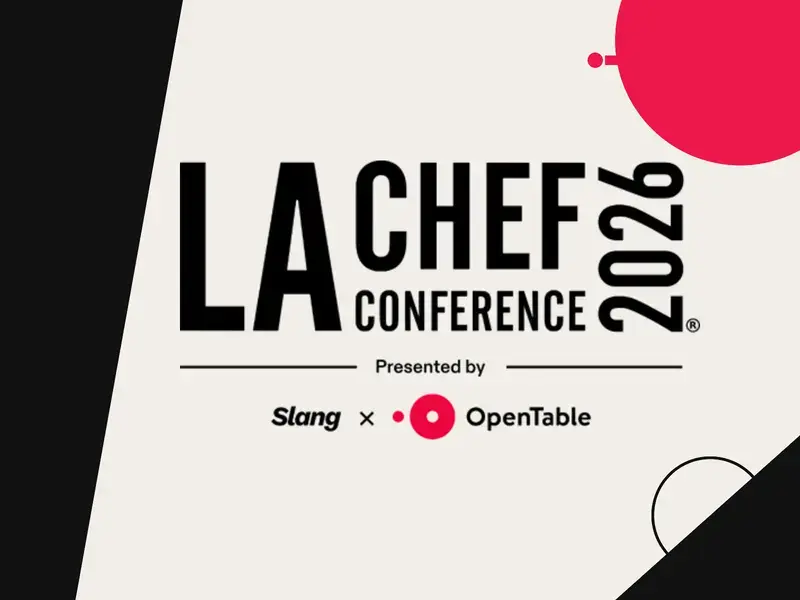 Flyer for LA Chef Conference